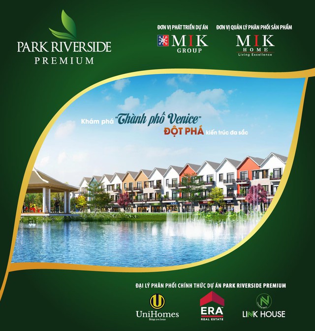 Dự án Park Riverside Premium sẽ được 3 đại lý UniHomes, LinkHouse và ERA Vietnam trình làng chính thức vào ngày 06/08/2017 ở Gem Center.