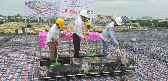 Chuẩn bị cất nóc dự án Thành phố giáo dục IEC Quảng Ngãi - Ảnh 4.