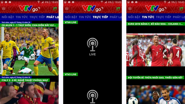 Được thuần Việt một cách tối đa, VTVgo Euro 2016 là ứng dụng không nên bỏ qua trong mùa hè này.
