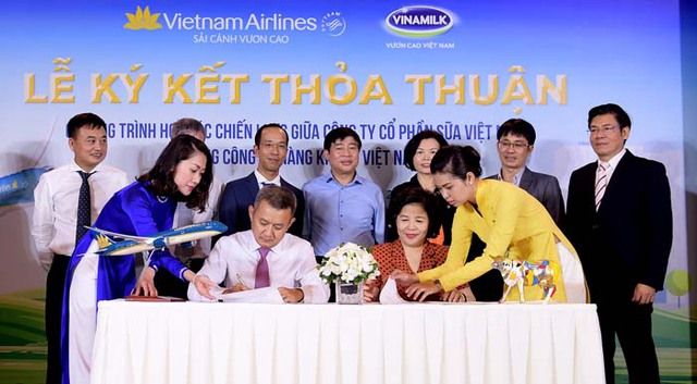 Vietnam Airlines v&agrave; Vinamilk hợp t&aacute;c chiến lược c&ugrave;ng ph&aacute;t triển thương hiệu vươn tầm quốc tế - Ảnh 3.