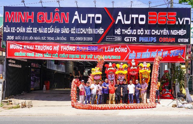 “Thần đèn” khai trương chi nhánh độ xe Auto365 thứ 15 tại Lâm Đồng - Ảnh 1. “Thần đèn” khai trương chi nhánh độ xe Auto365 thứ 15 tại Lâm Đồng - Ảnh 1.