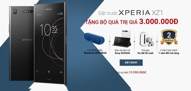 Đặt trước Sony Xperia XZ1, nhận bộ quà công nghệ trị giá 3 triệu đồng tại FPT Shop - Ảnh 1.