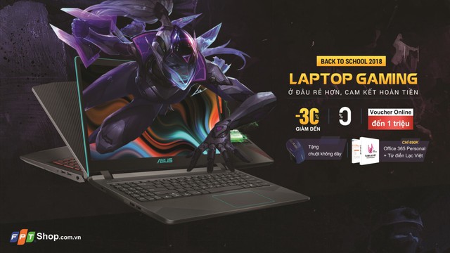 FPT Shop lên kệ độc quyền laptop gaming Asus F560 - Ảnh 3.