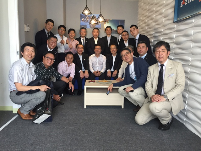 Các đối tác-khách hàng vùng Kanto-Japan đến thăm văn phòng zZzTraveling.