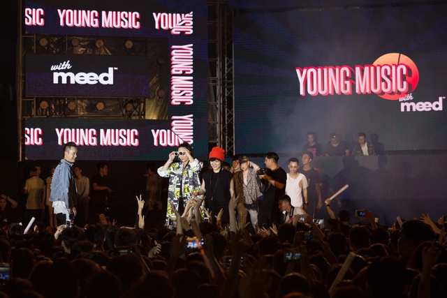 Dàn sao Việt  bùng nổ trong đêm nhạc Young Music With Meed với hàng nghìn bạn trẻ - Ảnh 1.