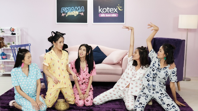 Team Sang cưỡng hôn Mỹ Nhân trong Pijama Party tập 2 - “Bí mật con gái” - Ảnh 2.