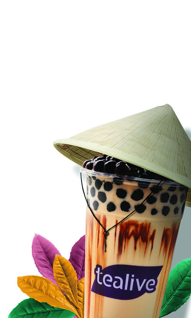 Cơn sốt trà sữa Malaysia Tealive đổ bộ Việt Nam với biểu tượng nón lá truyền thống - Ảnh 1.
