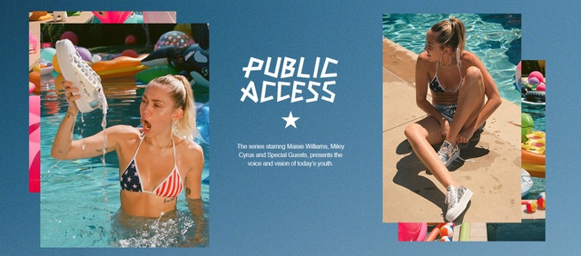 Show truyền hình Public Access - Cùng nghe những chia sẻ từ Miley Cyrus và Maisie William - Ảnh 1.
