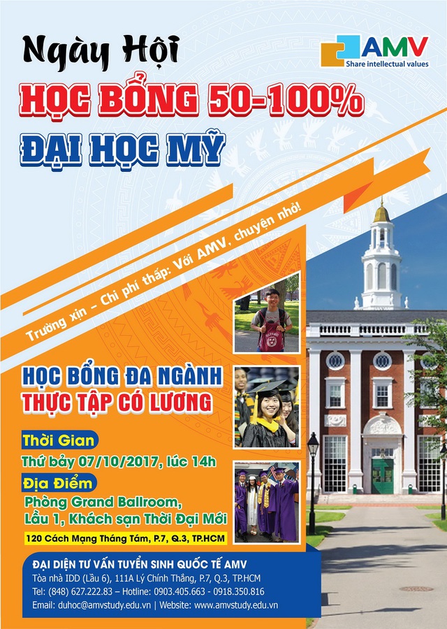 Học bổng 50 - 100% đại học Mỹ: đa ng&agrave;nh, kh&ocirc;ng kh&oacute;! - Ảnh 3.