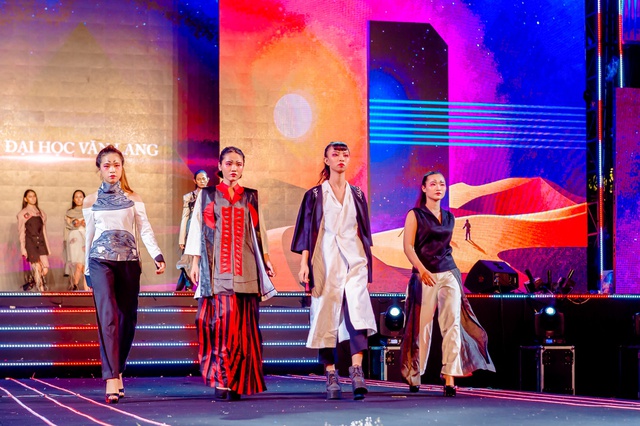 Màn trình diễn đặc sắc của sinh viên Thiết kế thời trang Văn Lang tại đêm hội “Futuristic” - Ảnh 7.