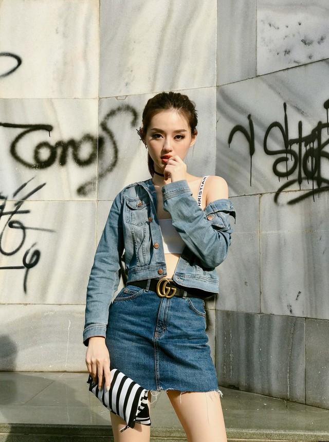 Châu Bùi, Tú Hảo cùng loạt mỹ nhân Việt nổi bật trên phố với chiếc túi phong cách - Ảnh 4.