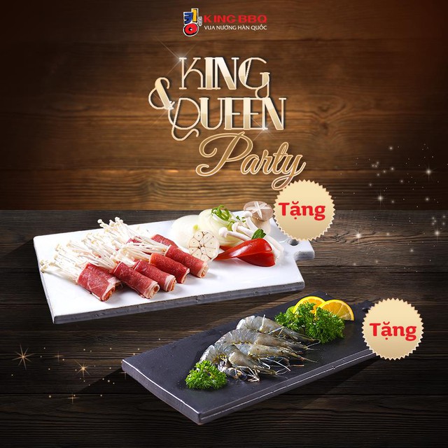 Biến mình thành nữ hoàng trong dạ tiệc King&Queen của KingBBQ - Ảnh 1.