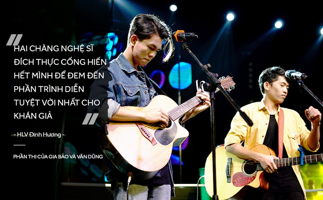 Đinh Hương v&agrave; Tr&uacute;c Nh&acirc;n bất ngờ trước t&agrave;i năng của học tr&ograve; trong v&ograve;ng Đối Đầu - Ảnh 9.