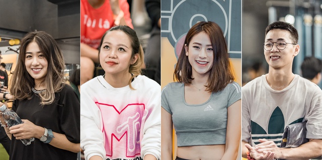 Tùng Sơn, Trang Lou, Ba Duy thử sức với chương trình tập gym chuẩn quốc tế - Ảnh 5.