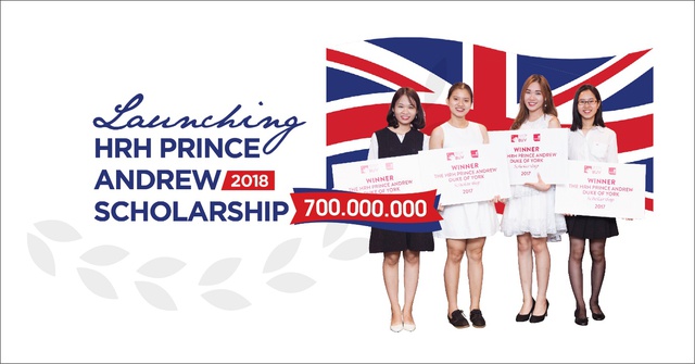Khởi động chương trình học bổng Hoàng tử Andrew 2018 trị giá lên tới 700 triệu đồng - Ảnh 1.