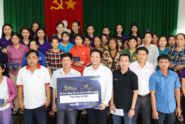 V-sixtyfour đồng hành cùng Hoa hậu Hoàn vũ Việt Nam hỗ trợ đồng bào vùng bão lũ - Ảnh 2.