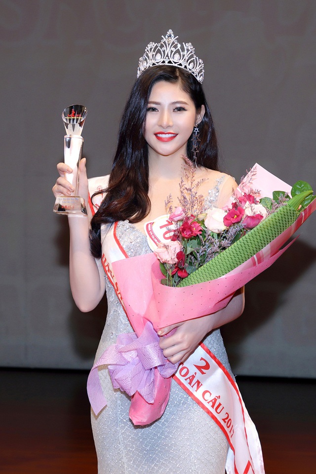 Hoàng Dung đăng quang Á hậu 2 “Hoa hậu sắc đẹp Việt Nam toàn cầu 2017” - Ảnh 6.