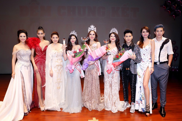 Hoàng Dung đăng quang Á hậu 2 “Hoa hậu sắc đẹp Việt Nam toàn cầu 2017” - Ảnh 7.