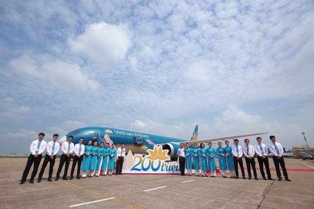 Vietnam Airlines tổ chức sự kiện đặc biệt chào đón hành khách thứ 200 triệu - Ảnh 9.
