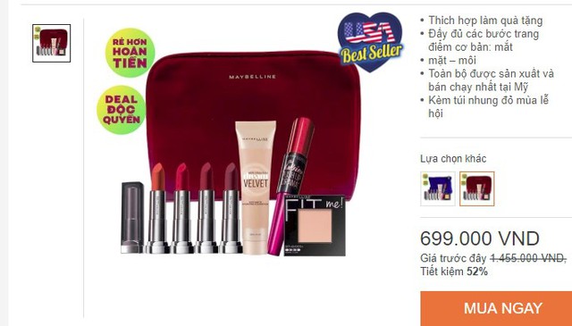 Những b&ocirc;̣ sản ph&acirc;̉m làm đẹp si&ecirc;u hot mùa l&ecirc;̃ h&ocirc;̣i - Ảnh 1.