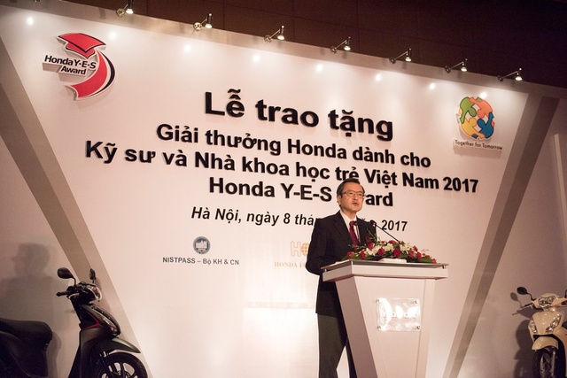 Những gương mặt kỹ sư và nhà khoa học trẻ Việt Nam xuất sắc tại Honda Y-E-S lần thứ 12 - Ảnh 1.
