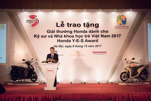 Những gương mặt kỹ sư và nhà khoa học trẻ Việt Nam xuất sắc tại Honda Y-E-S lần thứ 12 - Ảnh 2.