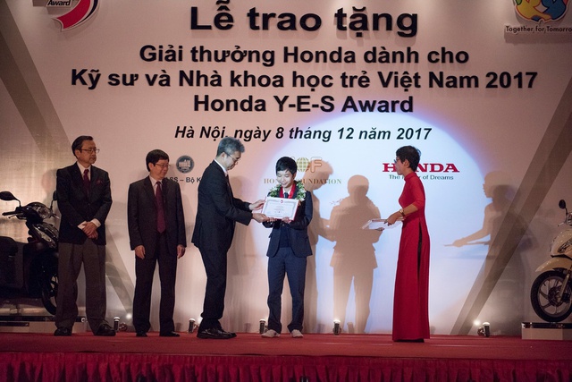 Những gương mặt kỹ sư và nhà khoa học trẻ Việt Nam xuất sắc tại Honda Y-E-S lần thứ 12 - Ảnh 5.