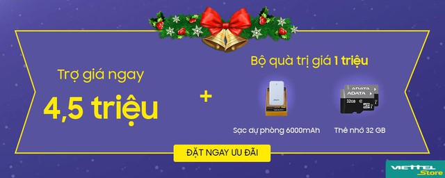 Đặt trước Galaxy A8, A8+ tại Viettel Store: trợ giá 4,5 triệu đồng hoặc nhận bộ quà khủng trị giá 2,5 triệu đồng - Ảnh 2.