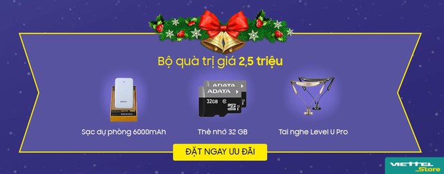 Đặt trước Galaxy A8, A8+ tại Viettel Store: trợ giá 4,5 triệu đồng hoặc nhận bộ quà khủng trị giá 2,5 triệu đồng - Ảnh 3.