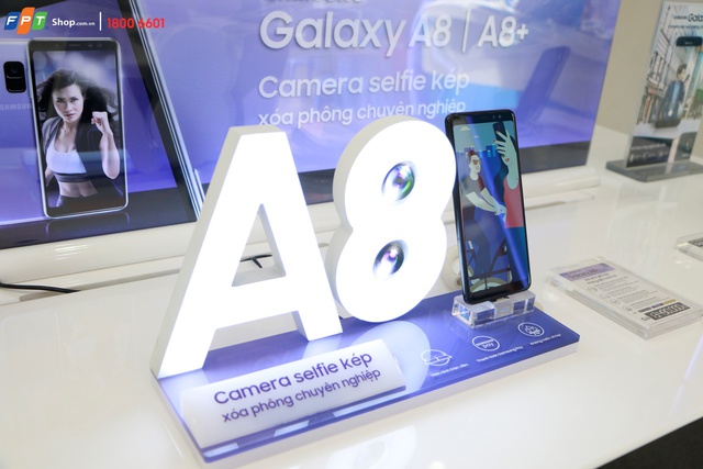 Chỉ với 500.000 đồng đặt trước Galaxy A8/A8+ 2018, sở hữu ngay bộ quà khủng đến 8 triệu đồng tại FPT Shop - Ảnh 4.