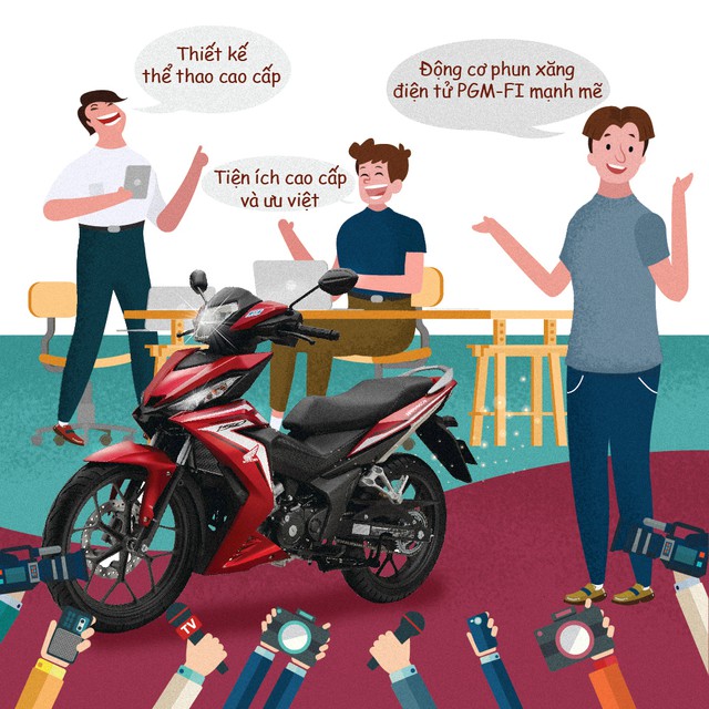 Truy t&igrave;m phi&ecirc;n bản mới 2017 của Honda Winner 150 đang khiến giới trẻ h&aacute;o hức săn đ&oacute;n - Ảnh 1.