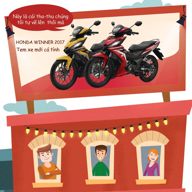 Truy t&igrave;m phi&ecirc;n bản mới 2017 của Honda Winner 150 đang khiến giới trẻ h&aacute;o hức săn đ&oacute;n - Ảnh 5.