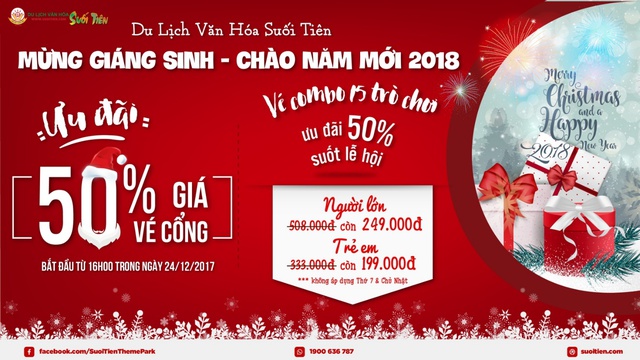 Ch&agrave;o đ&oacute;n năm mới ngập tr&agrave;n niềm vui tại KDL Suối Ti&ecirc;n - Ảnh 2.