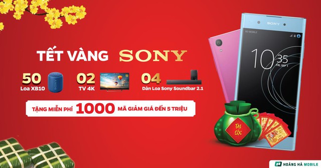 1000 mã giảm giá đến 5.000.000 đồng khi mua điện thoại Sony chính hãng - Ảnh 2.