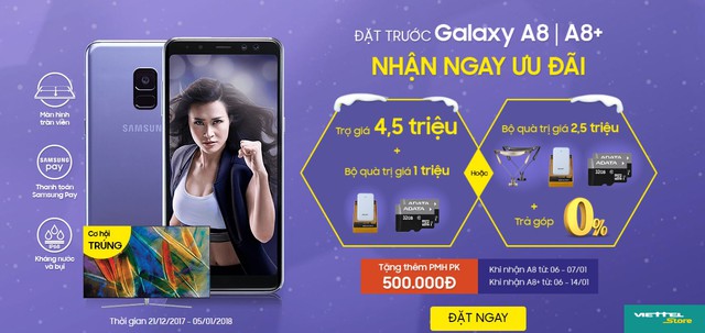 Galaxy A8/A8+ 2018 lập doanh thu khủng ngay trong ng&agrave;y đầu mở b&aacute;n - Ảnh 1.
