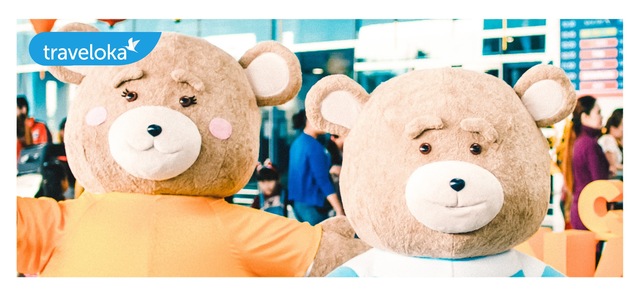 Gia đình gấu mập cực dễ thương làm náo loạn sân bay quốc tế Đà Nẵng - Ảnh 4.