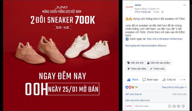 Sneaker của thương hiệu 100% Việt Nam cháy hàng ngay ngày đầu mở bán - Ảnh 2.