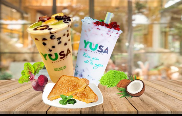 YUSA Tea & Coffee - Thơm ngon, mới lạ, nguyên liệu sạch - Ảnh 1.