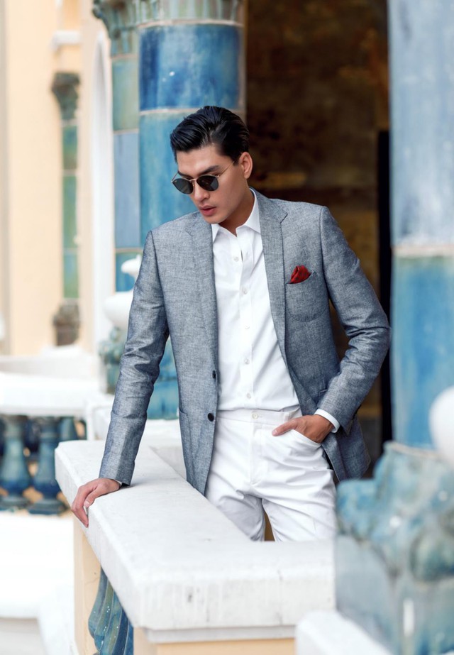 Hứa Vĩ Văn v&agrave; Quang Đại lịch l&atilde;m trong thiết kế từ nh&agrave; may Cao Minh - Ảnh 3.