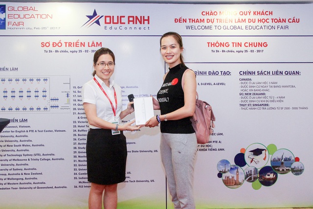 Nhận ưu đ&atilde;i đến 10 triệu đồng tại Triển l&atilde;m du học to&agrave;n cầu - Ảnh 1.