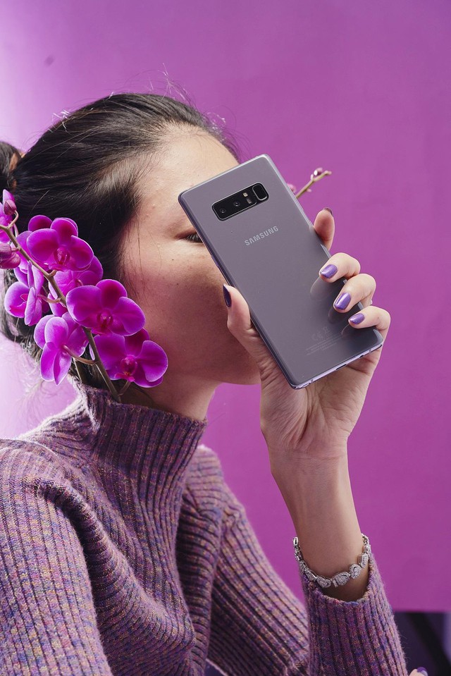 Samsung Galaxy Note8 phiên bản tím khói, sự kết hợp hoàn hảo giữa thời trang và công nghệ - Ảnh 10.