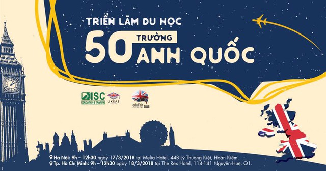 50 trường Anh Quốc tặng khóa học IELTS tại Triển lãm Du học eduFairUK - Ảnh 1.