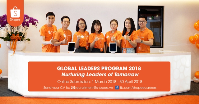 Ơn giời, Shopee đ&atilde; ra mắt chương tr&igrave;nh Global Leaders Program rồi! - Ảnh 1.