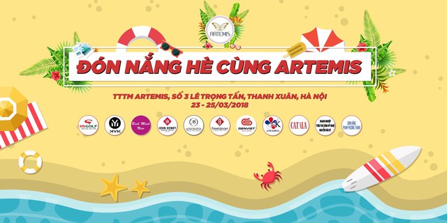 Đ&oacute;n nắng h&egrave; rực rỡ c&ugrave;ng loạt chương tr&igrave;nh hấp dẫn tại TTTM Artemis - Ảnh 1.