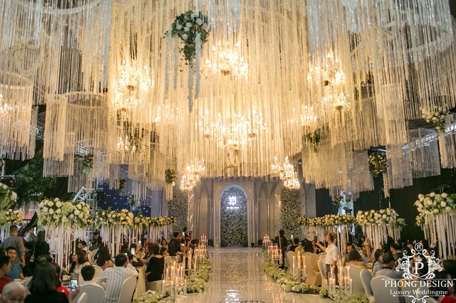 Đám cưới thiết kế siêu hoành tráng tại Quảng Ninh của nhà thiết kế Phong Design - Ảnh 5.