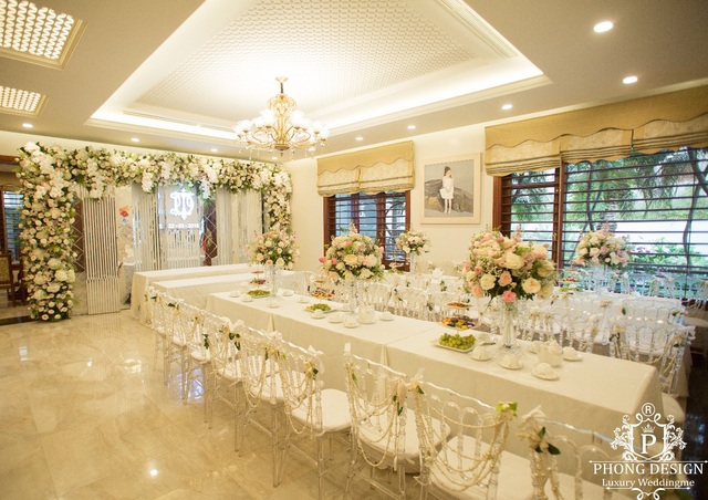 Đám cưới thiết kế siêu hoành tráng tại Quảng Ninh của nhà thiết kế Phong Design - Ảnh 6.
