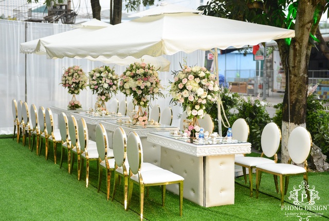Đám cưới thiết kế siêu hoành tráng tại Quảng Ninh của nhà thiết kế Phong Design - Ảnh 7.
