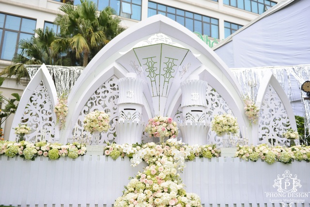 Đám cưới thiết kế siêu hoành tráng tại Quảng Ninh của nhà thiết kế Phong Design - Ảnh 8.