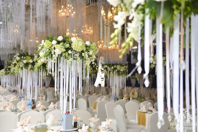 Đám cưới thiết kế siêu hoành tráng tại Quảng Ninh của nhà thiết kế Phong Design - Ảnh 9.