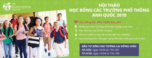 Hội thảo: Học bổng chương tr&igrave;nh phổ th&ocirc;ng Anh Quốc năm 2018 - Ảnh 1.